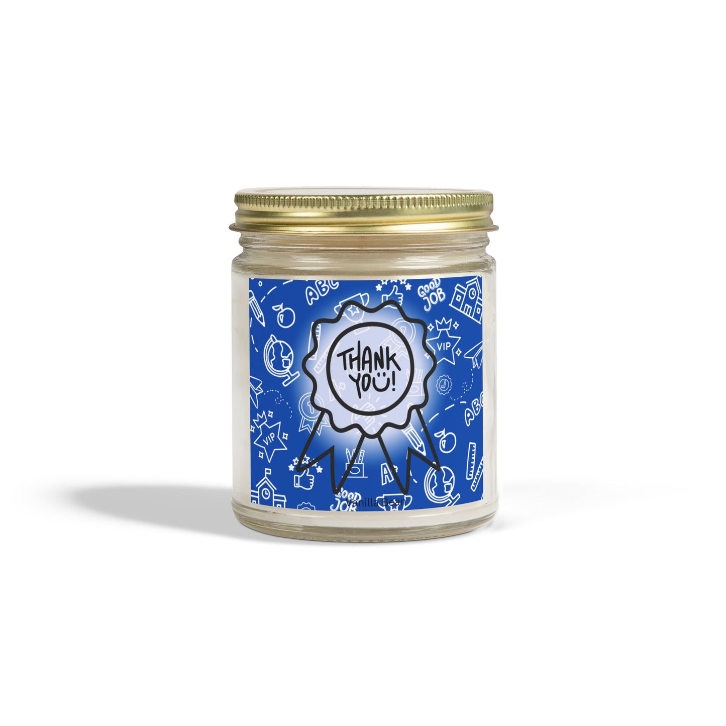 Thank You School Services Candle, Vanilla Bean, 9oz