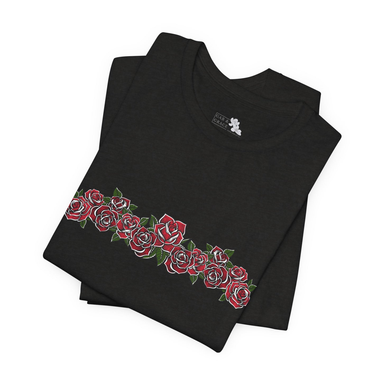 Tattooed Roses Short Sleeve Tee