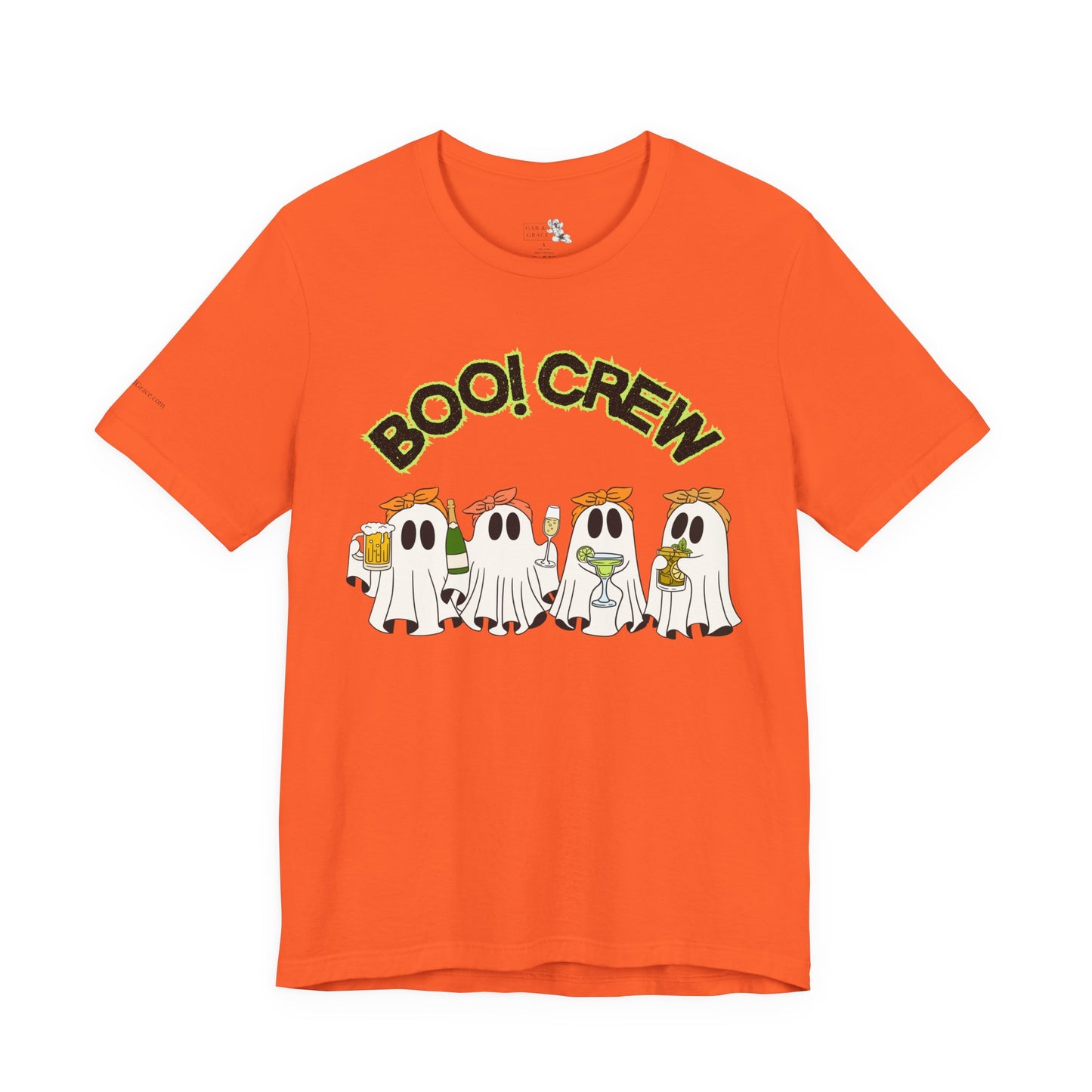 Boo! Crew Adult Halloween Tee