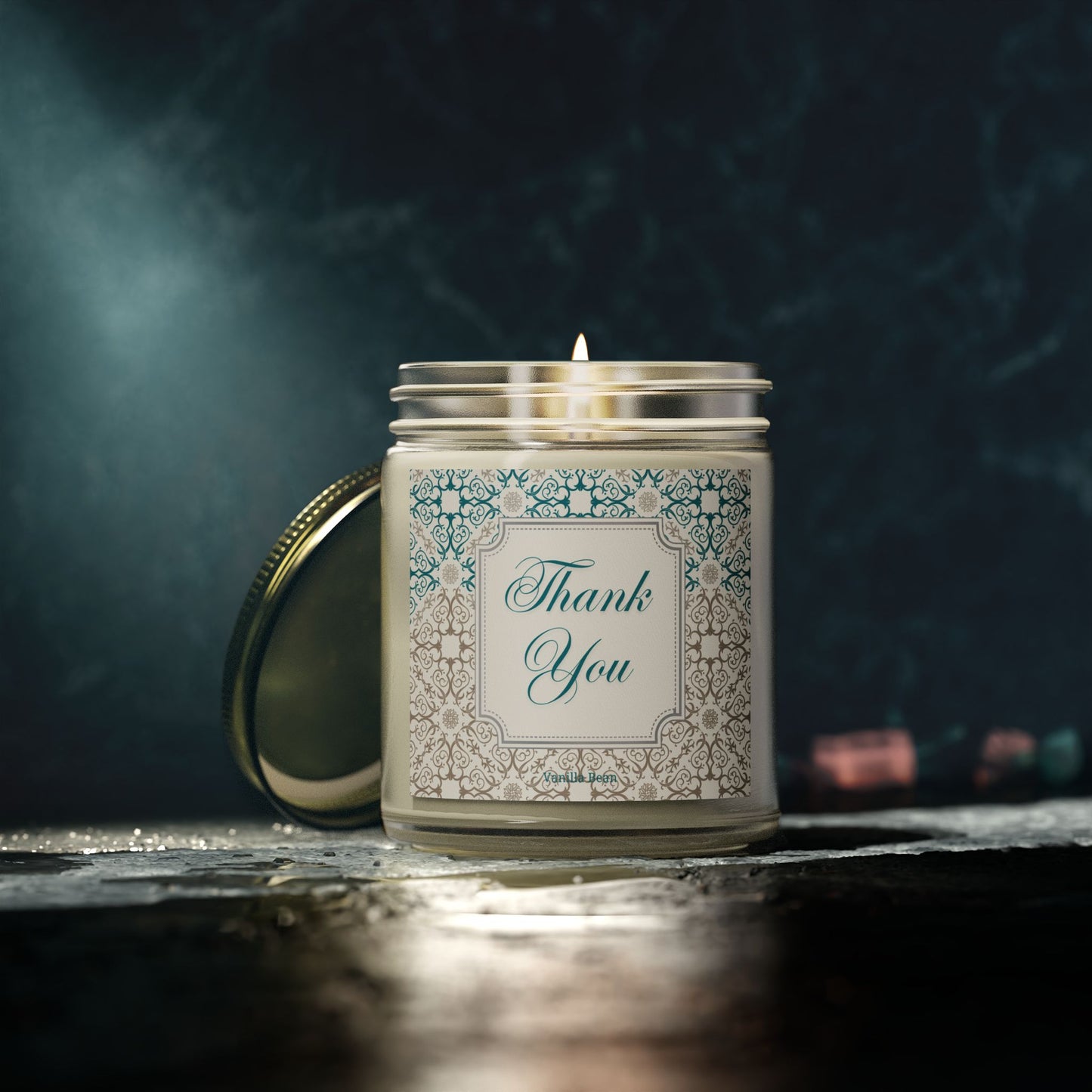 Thank You Candle, Vanilla Bean, 9oz