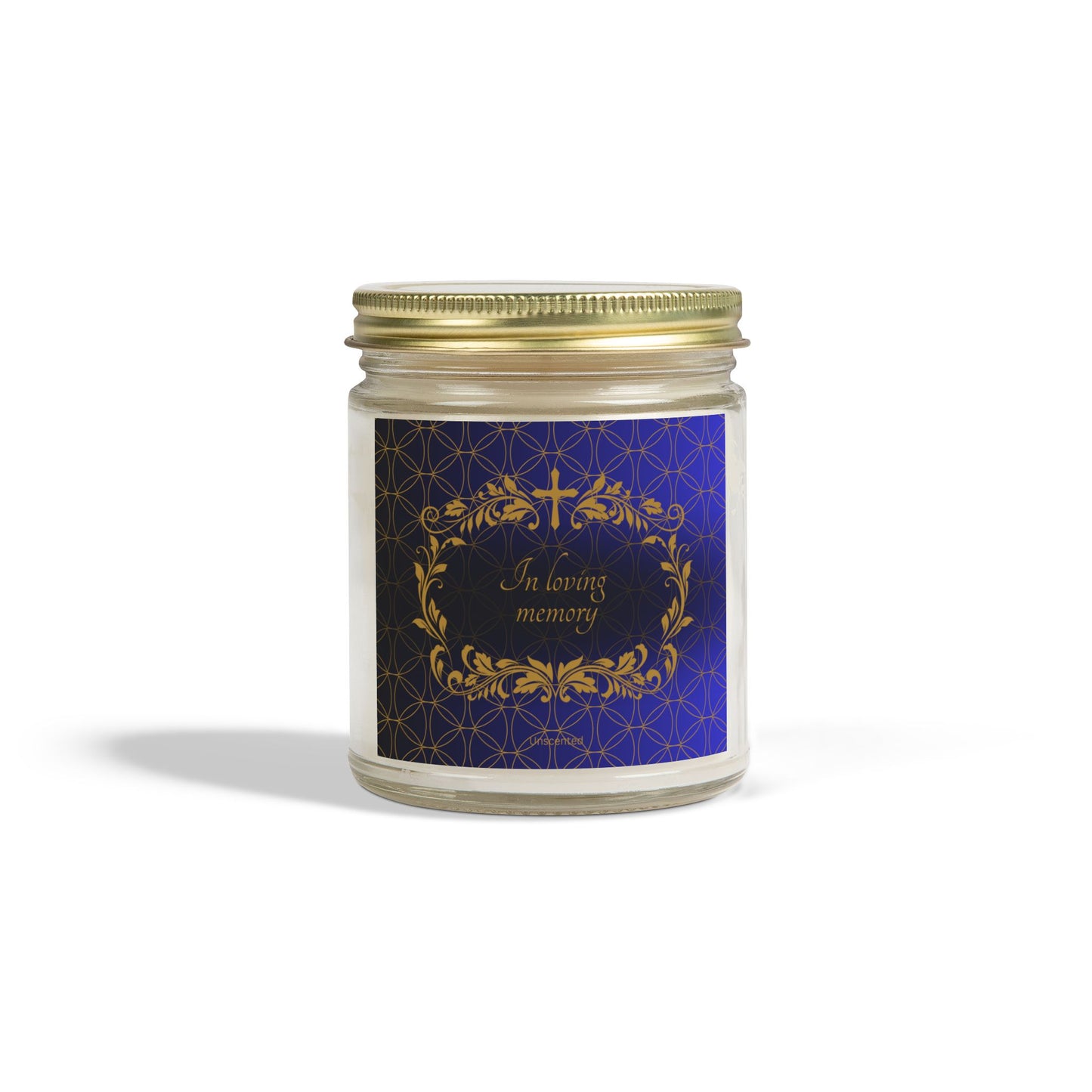 Memorial Candle, Unscented, 9oz