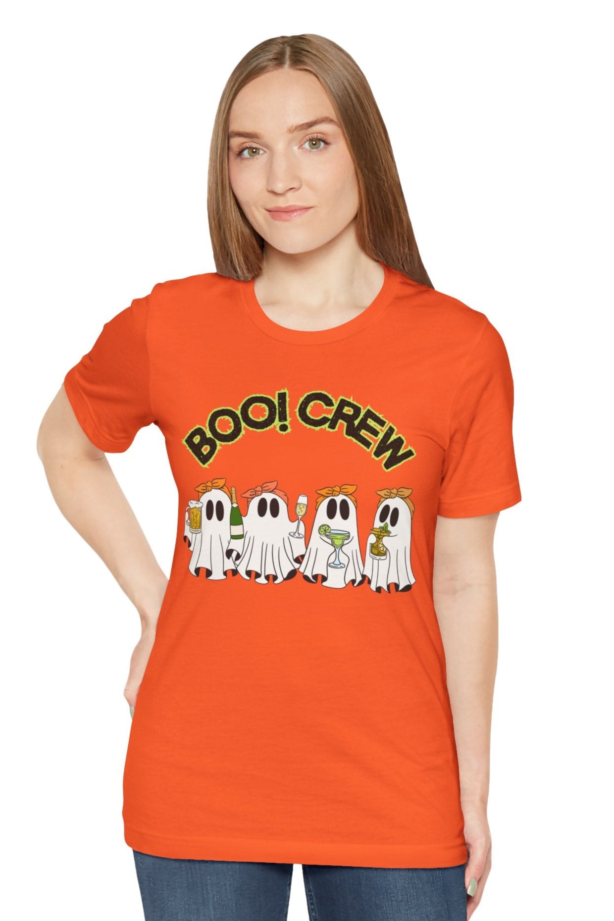 Boo! Crew Adult Halloween Tee