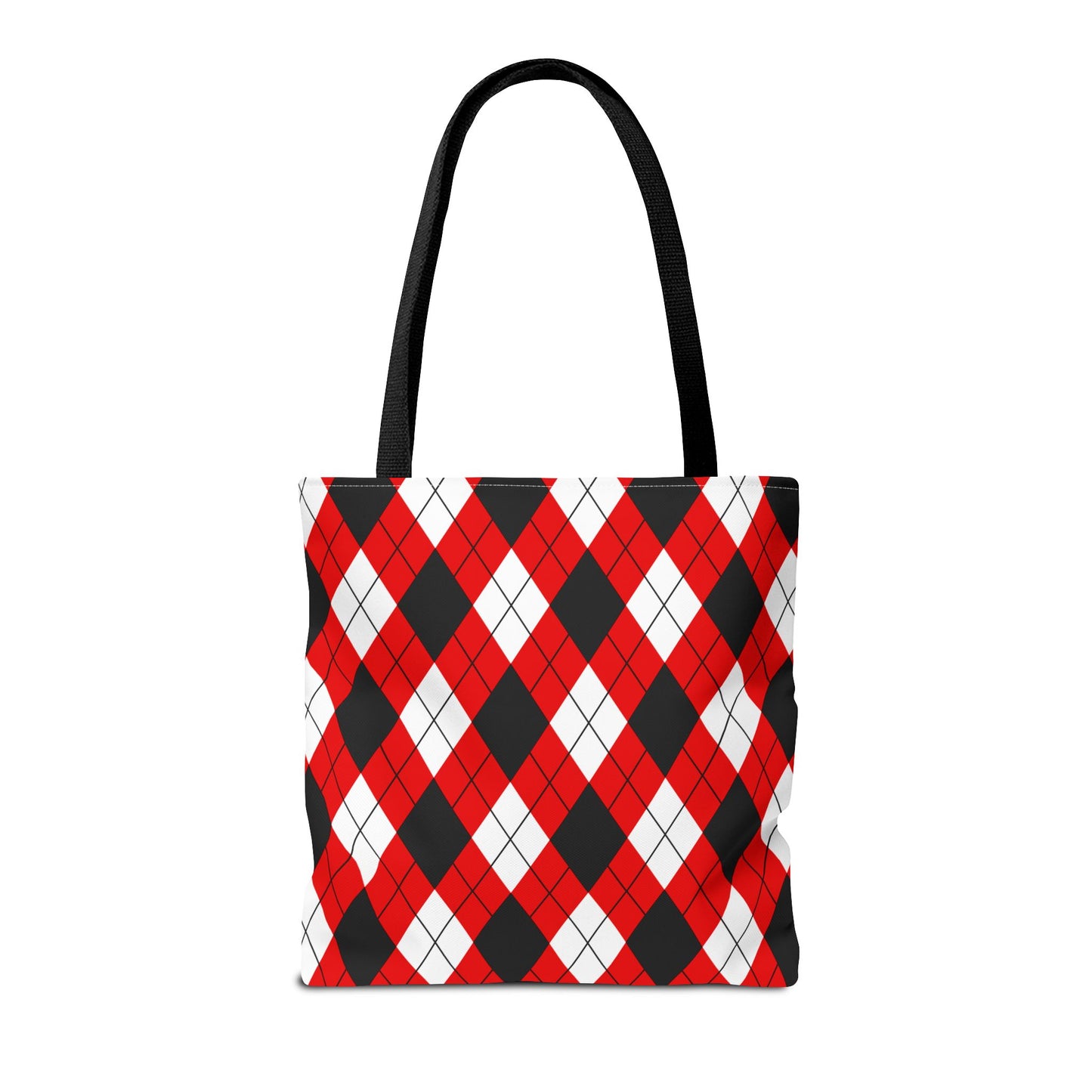 Red & Black Tote Bag