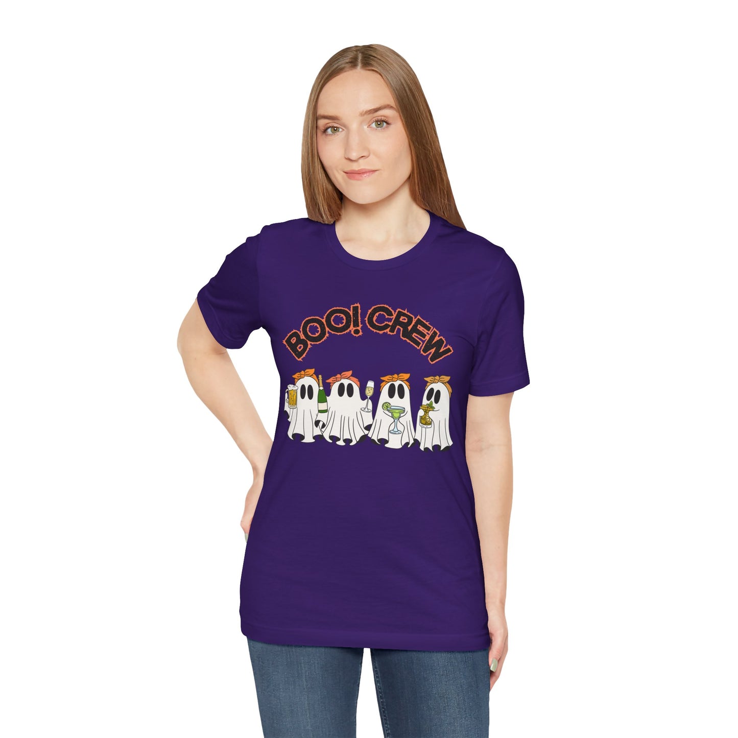 Boo! Crew Adult Halloween Tee