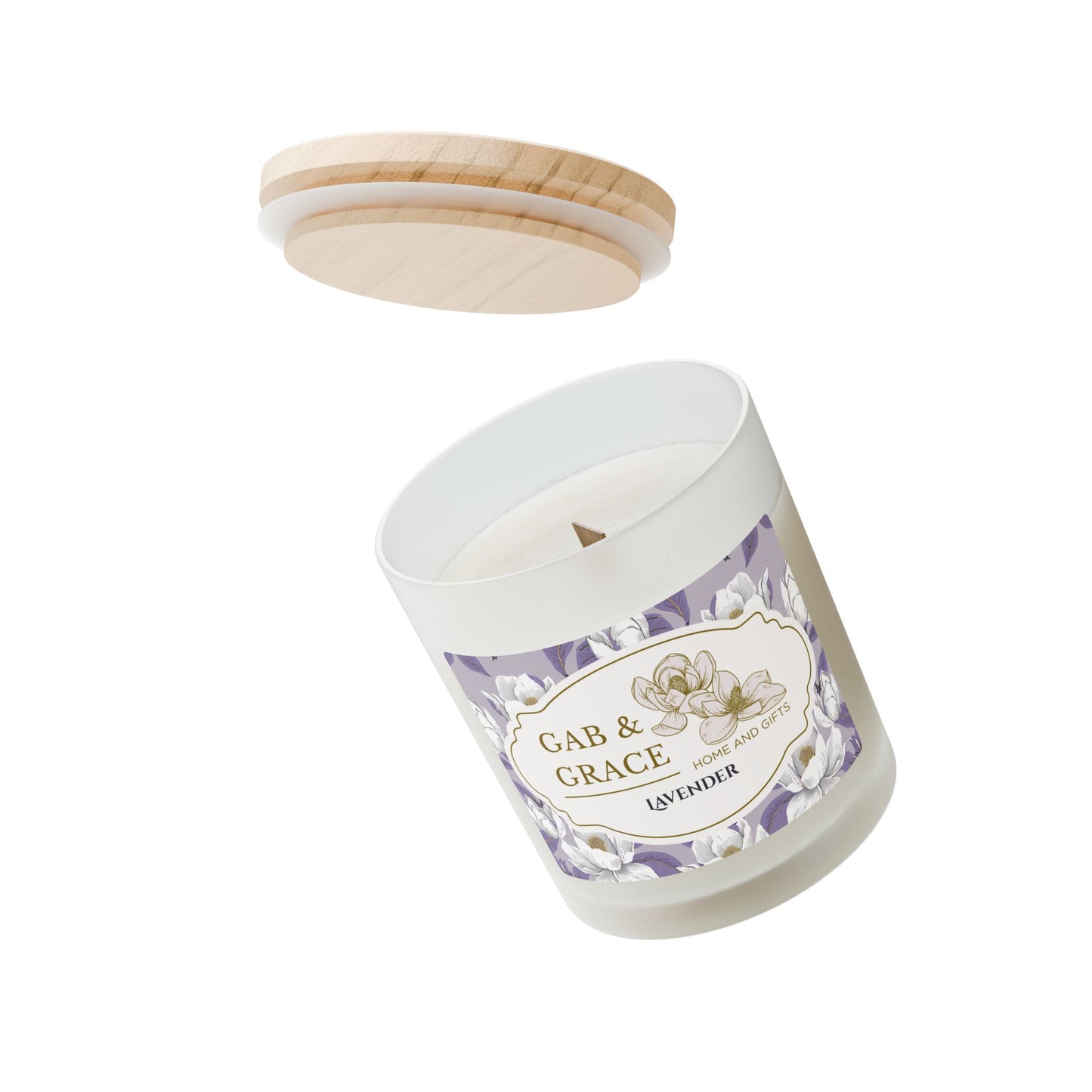 Gab & Grace Home Collection Candle, Lavender, 11oz