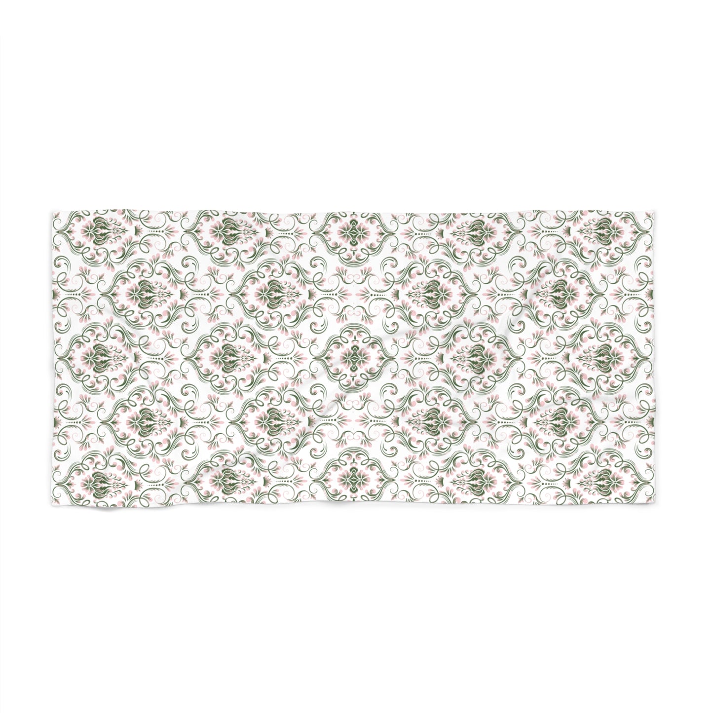 Blushing Romance Beach Towel