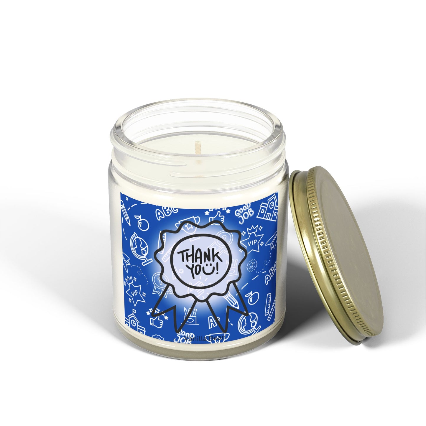 Thank You School Services Candle, Vanilla Bean, 9oz