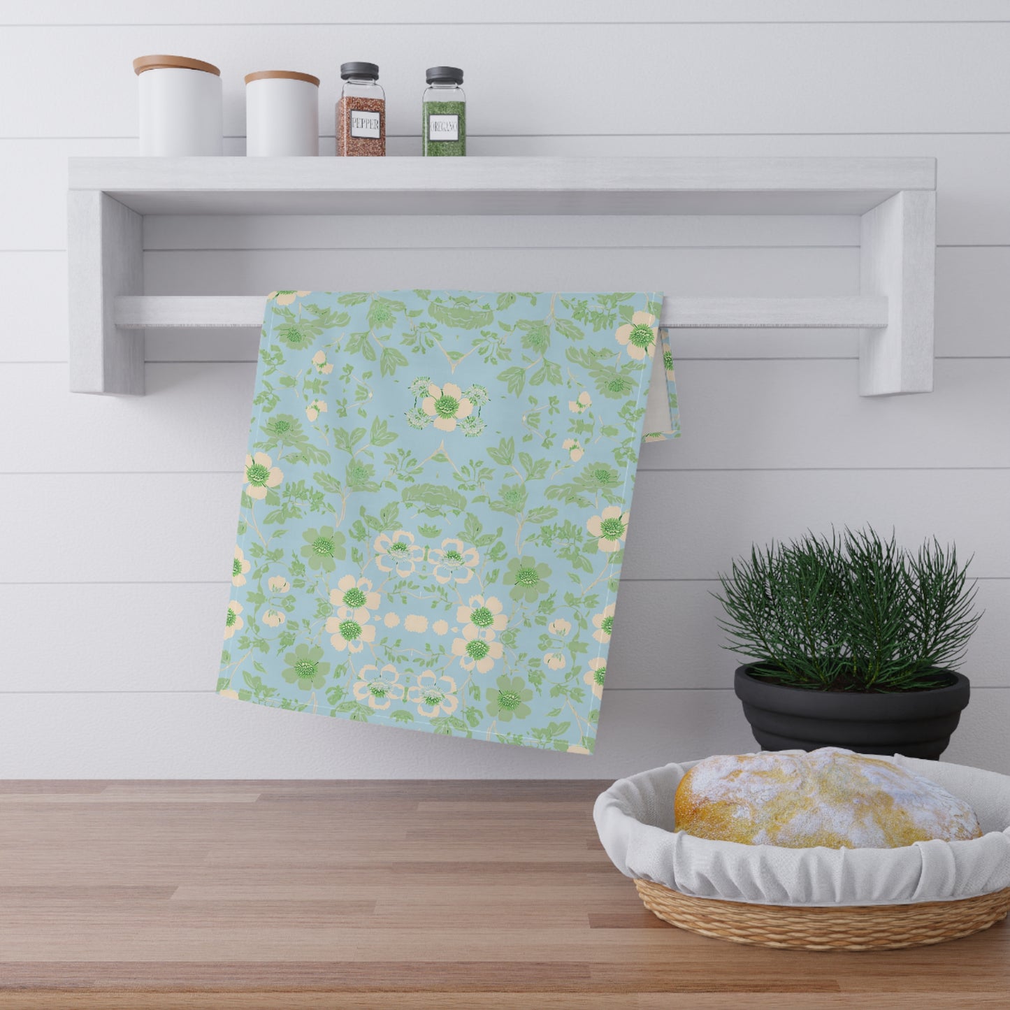 Floral Tea Towel