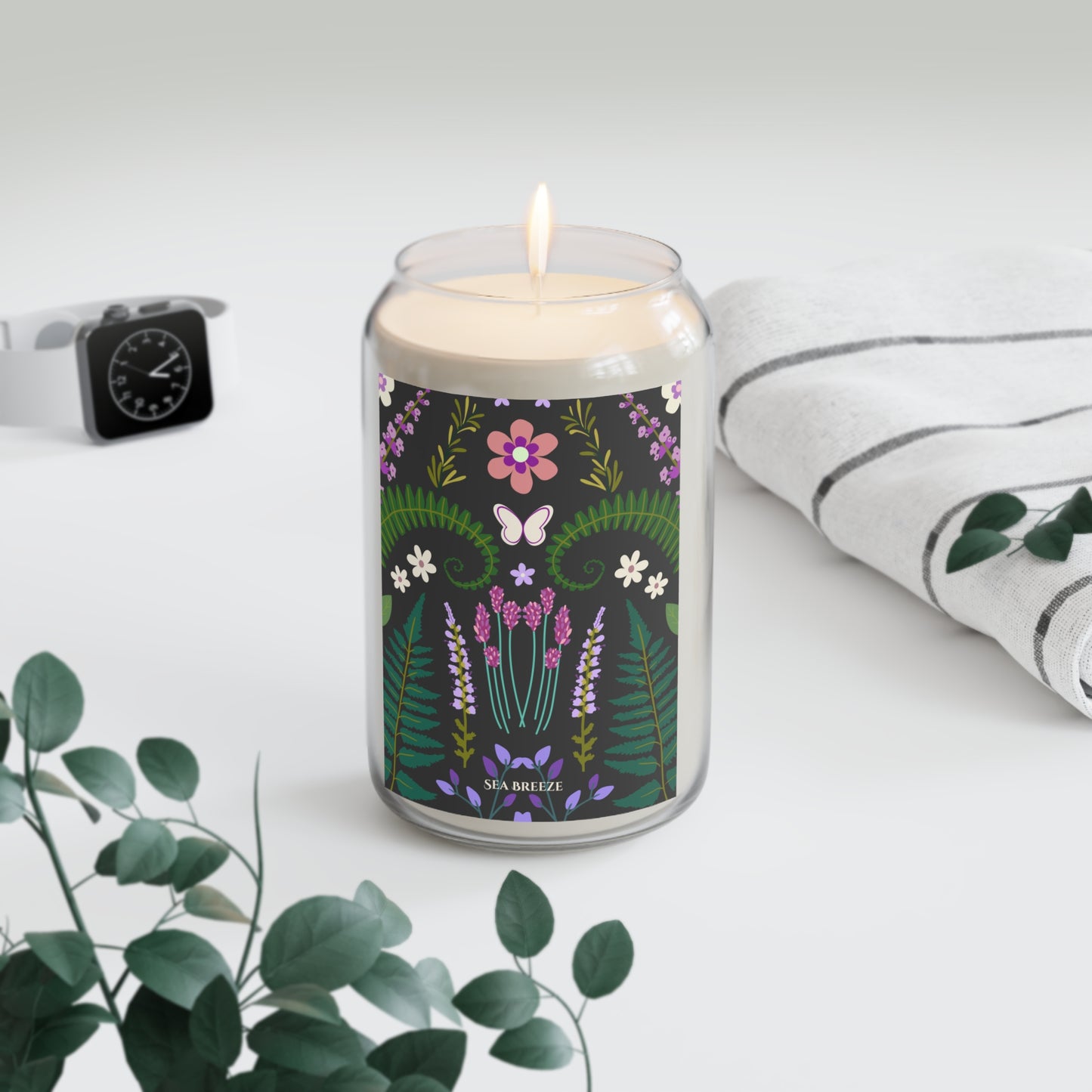 BotaniBloom Collection, Seabreeze Scent, 13.75oz, Various Messages