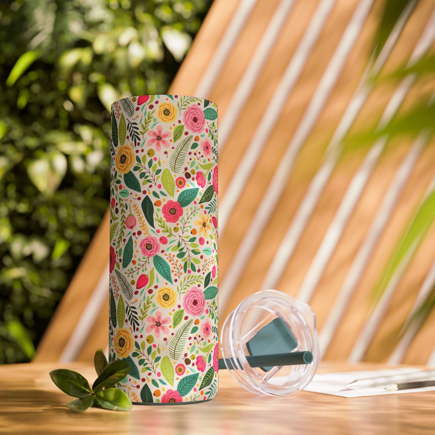 Bestie Blooms Tumbler, 20oz