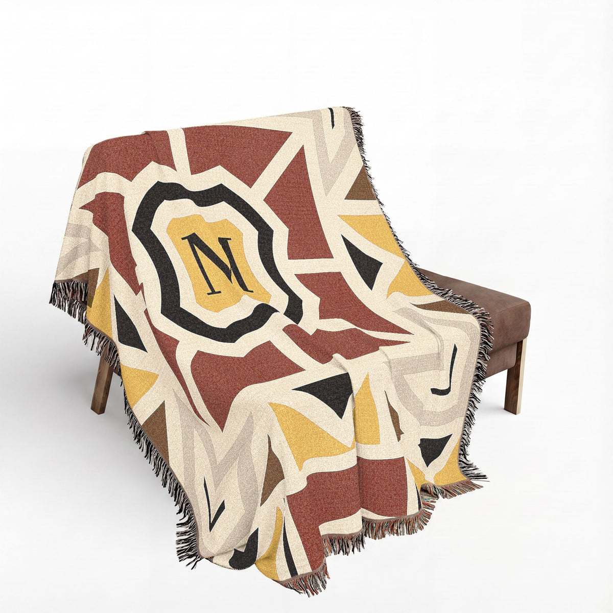 Woven Monogram Blanket
