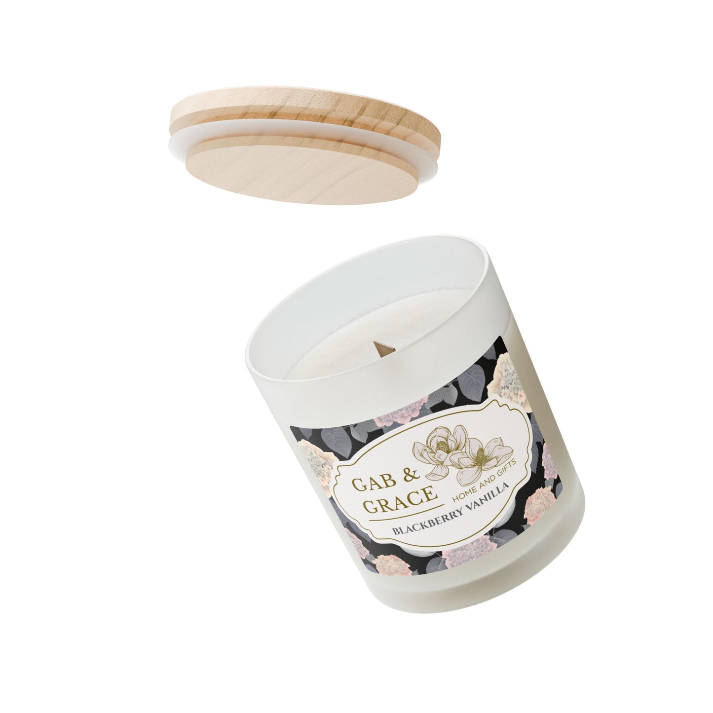 Gab & Grace Home Collection Candle, Blackberry Vanilla, 11oz