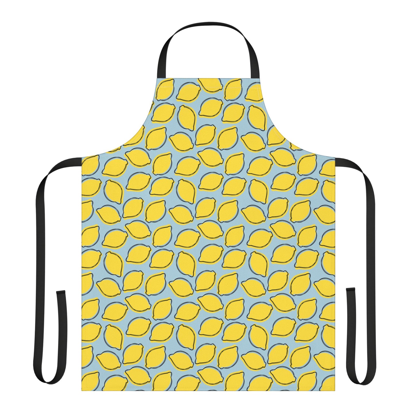 Sunny Lemon Print Apron