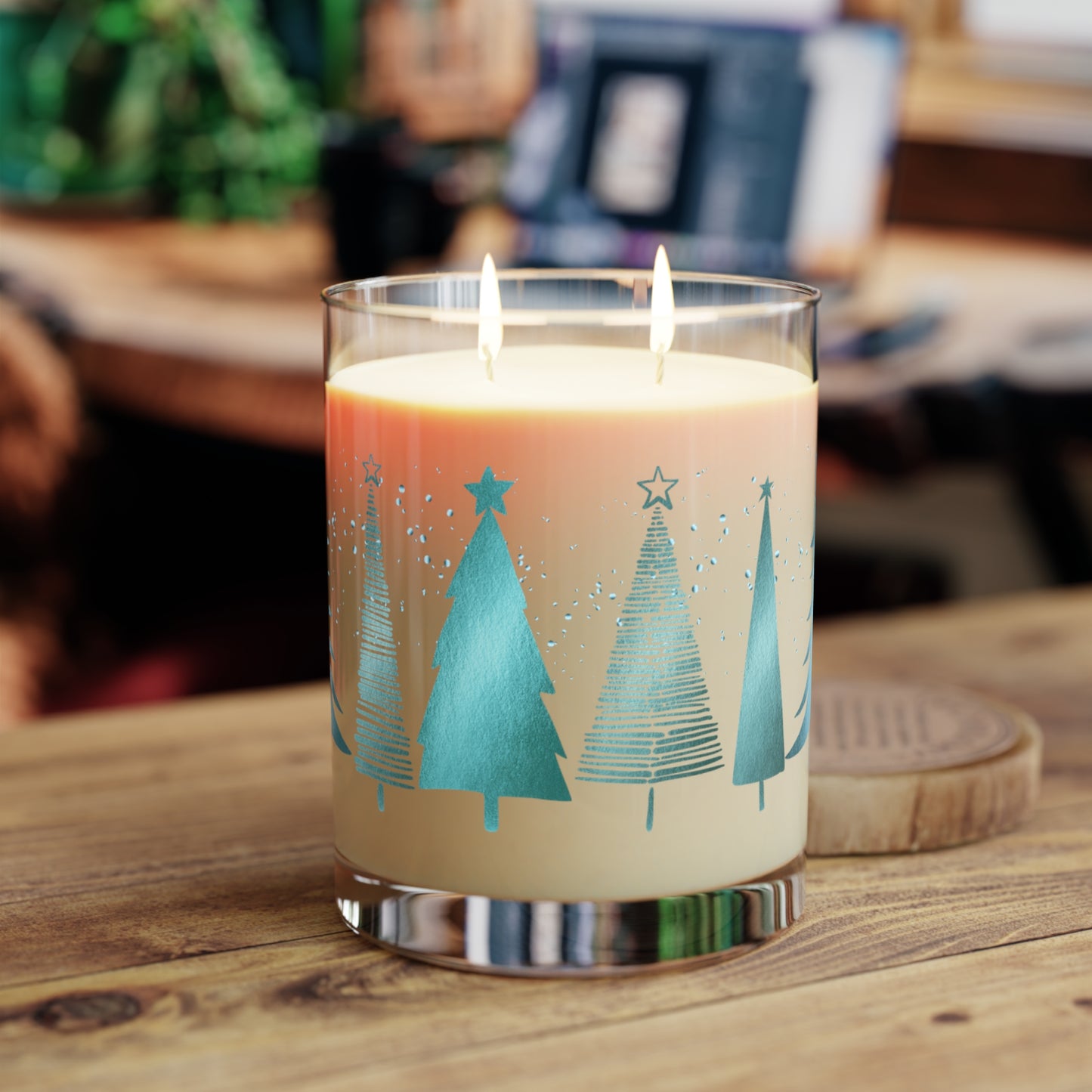 Gemstone Trees Candle, Ocean Mist & Moss, 11oz