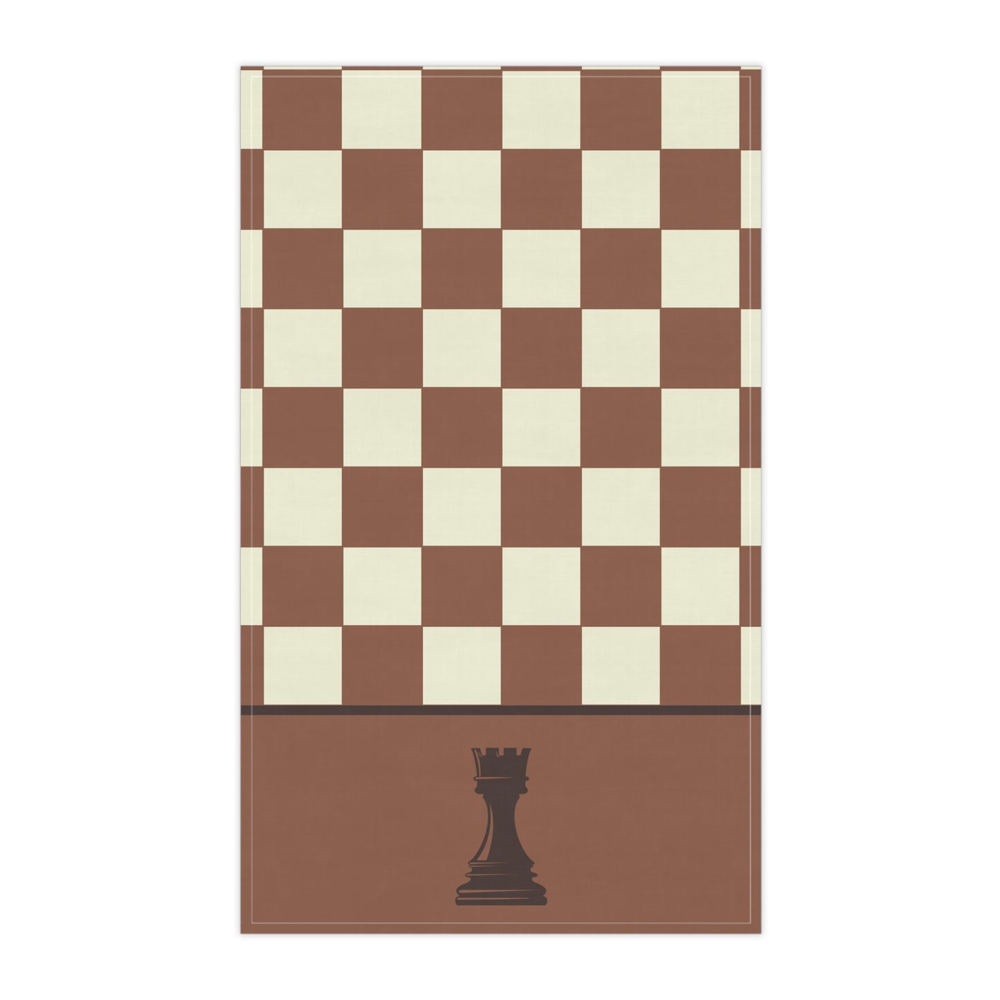 Chess-Themed Tea Towel, King