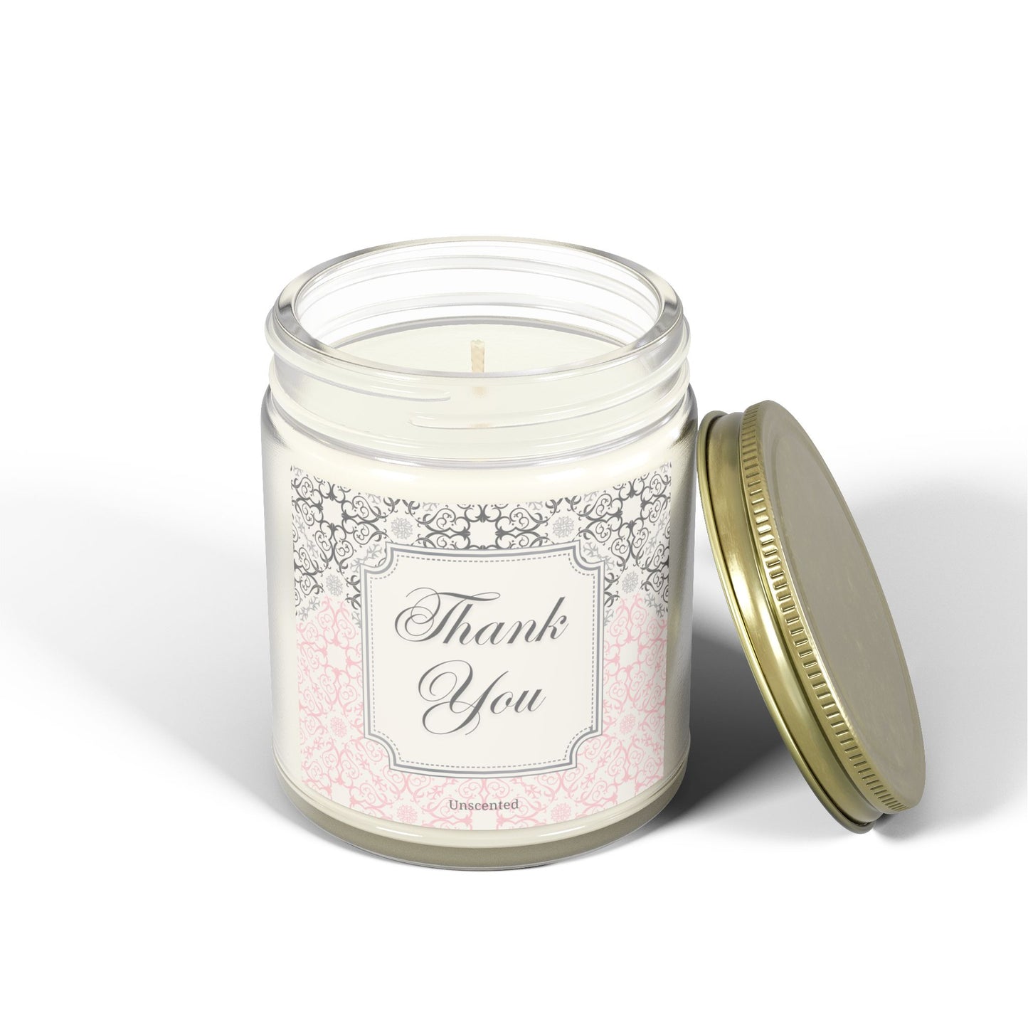 Thank You Candle, Unscented, 9oz
