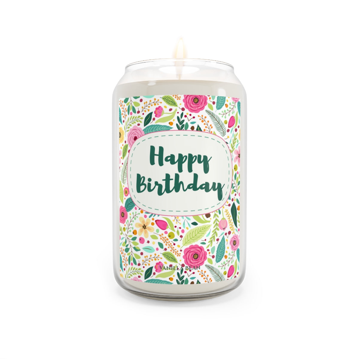 Bestie Blooms Collection, Vanilla Bean Scent, 13.75oz, Various Messages