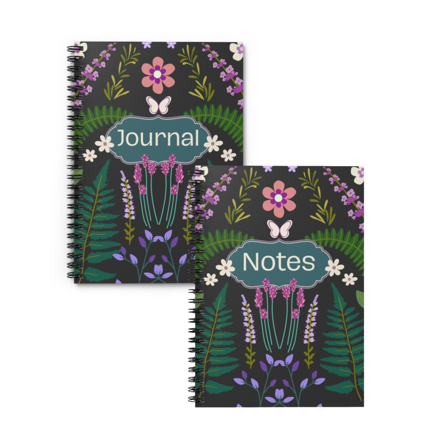 BotaniBloom Spiral Notebooks