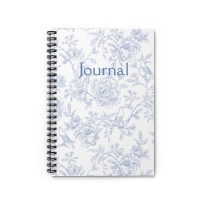 English Floral Spiral Notebooks
