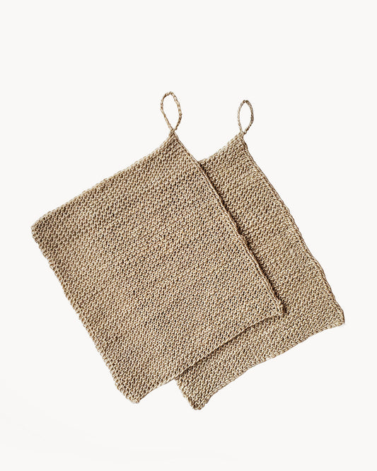 Hemp Washcloth (Set of 2)-0