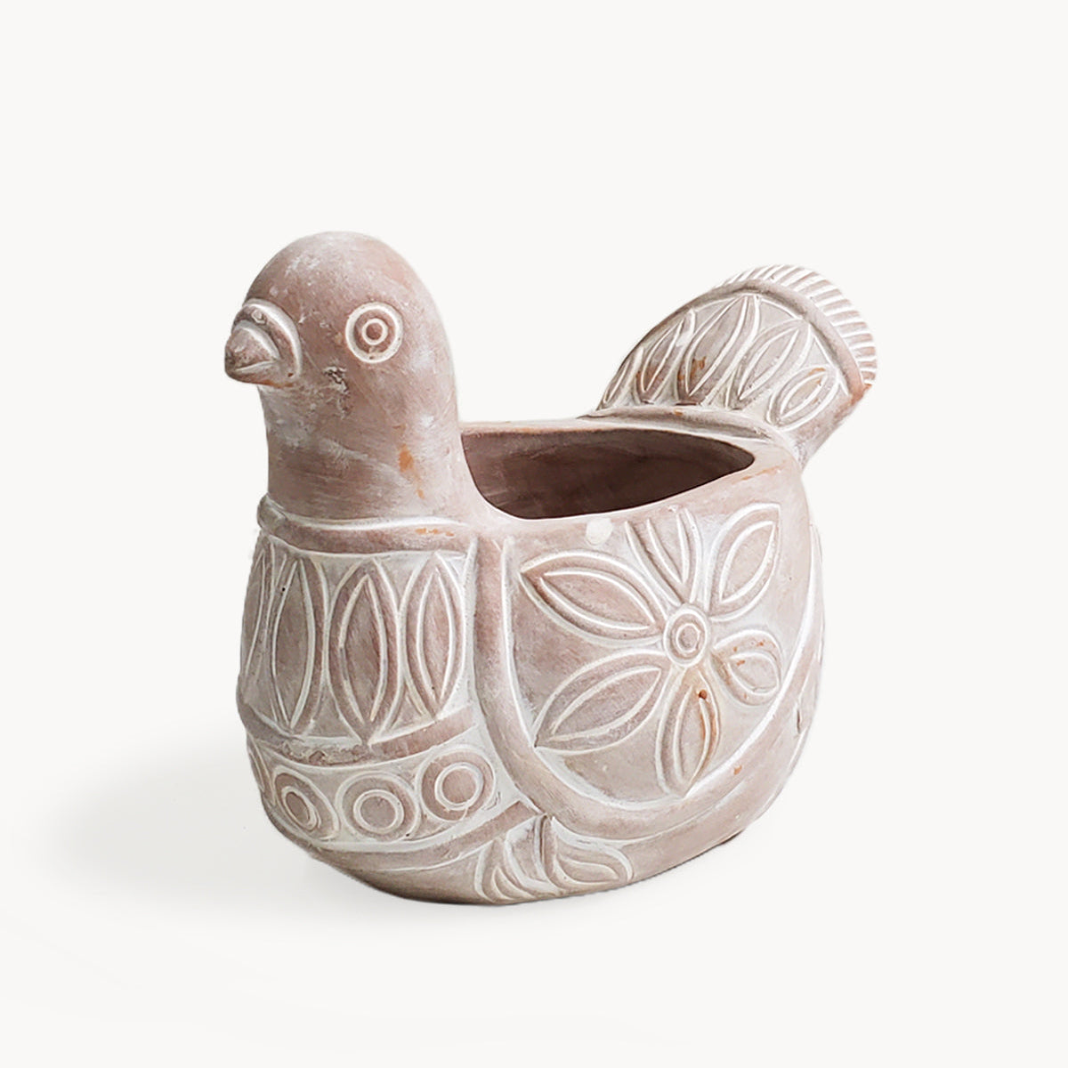 Terracotta Pot - Spotted Dove-0
