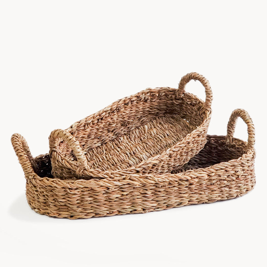 Savar Bread Basket with Natural Handle-0