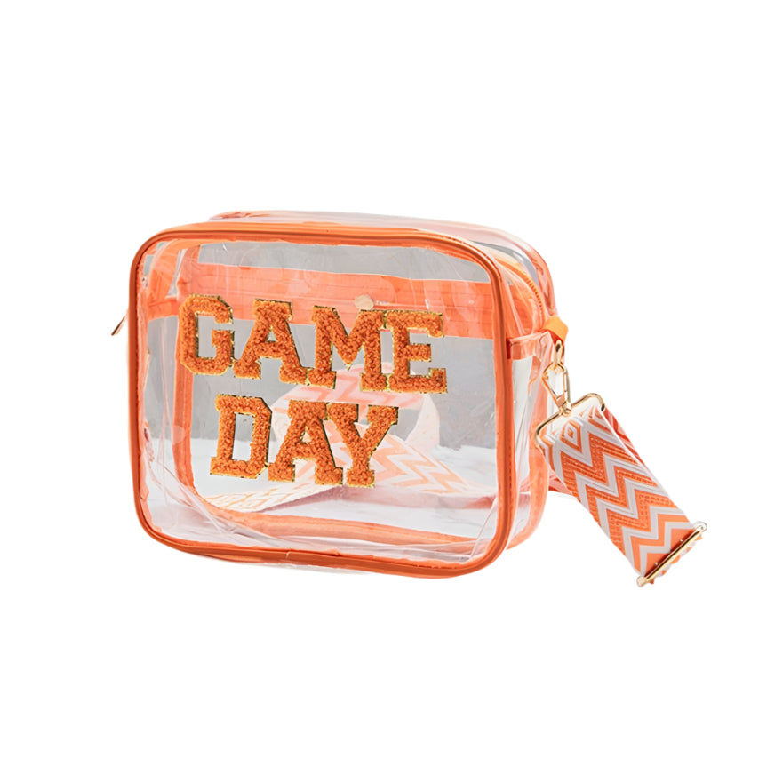 Zenana GAME DAY Transparent Crossbody Bag