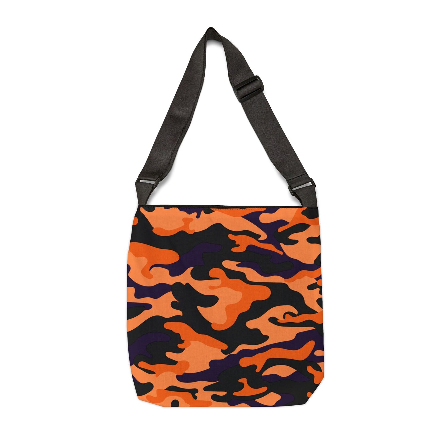 Halloween Camo Adjustable Tote Bag 16x16