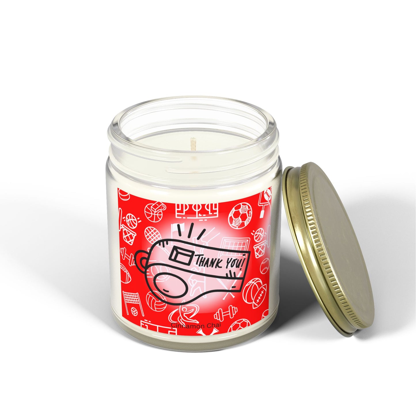 Thank You PE Teacher Candle, Cinnamon Chai, 9oz