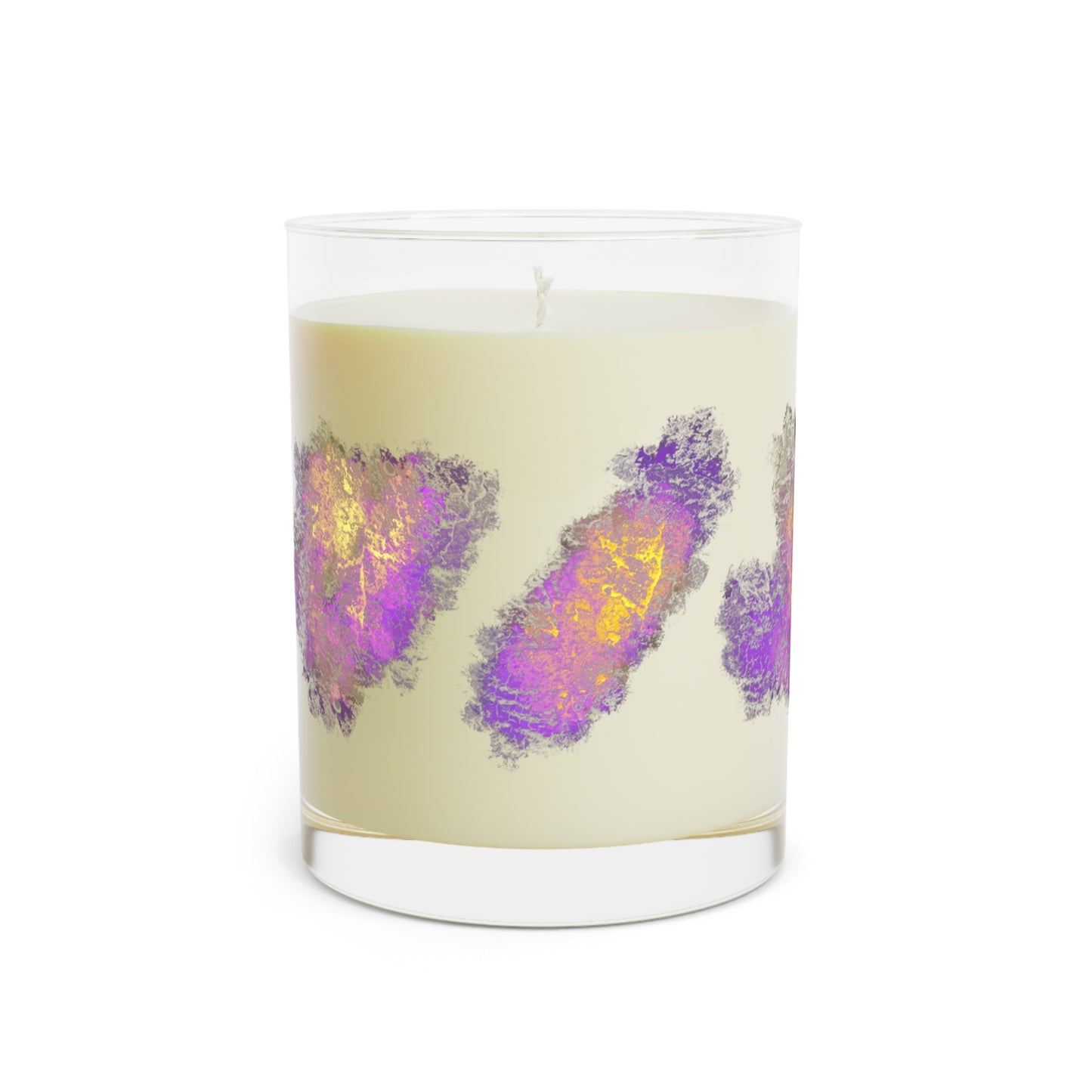 Purple Geode Inspired Candle, Minted Lavender & Sage, 11oz