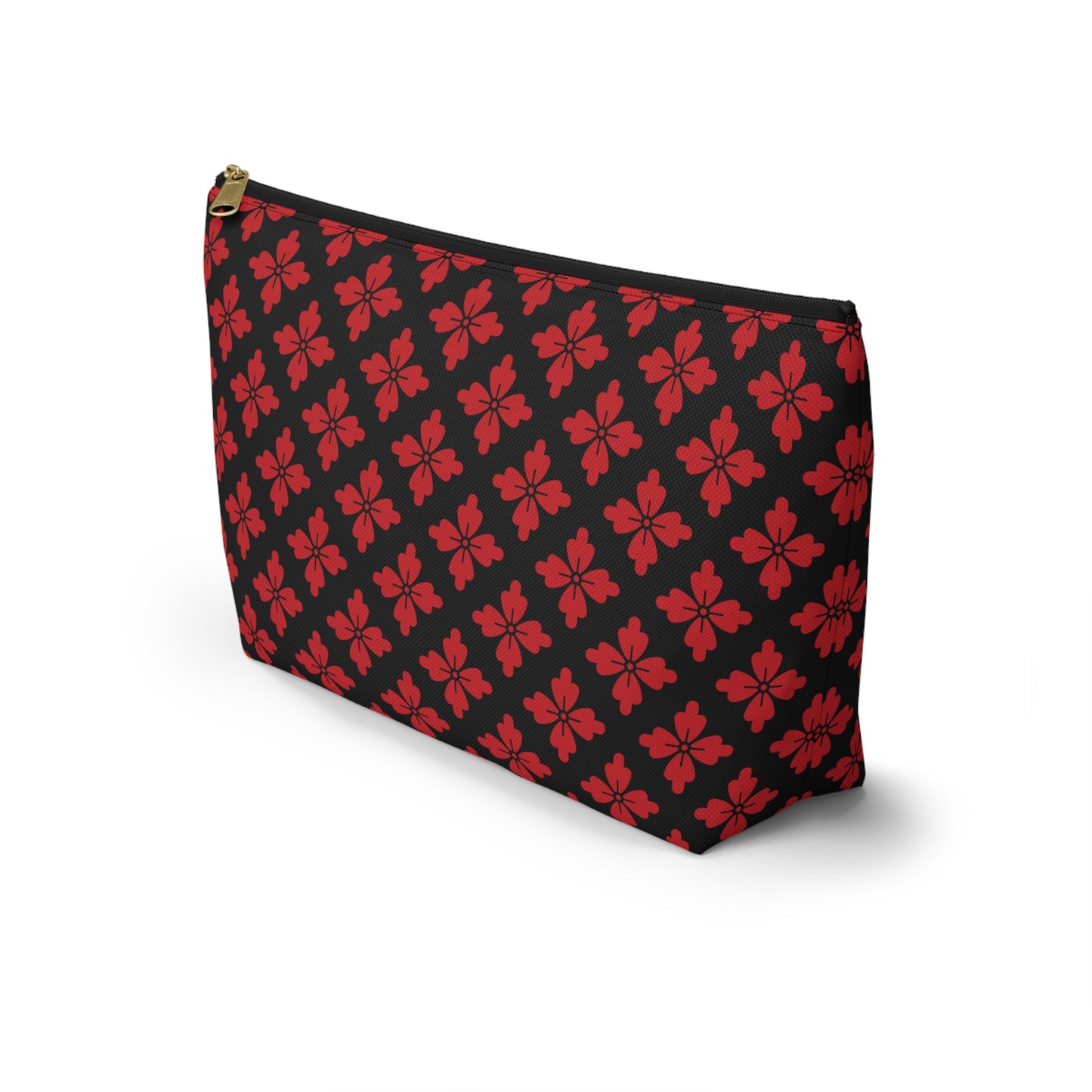 Floral Motif Cosmetic Bags