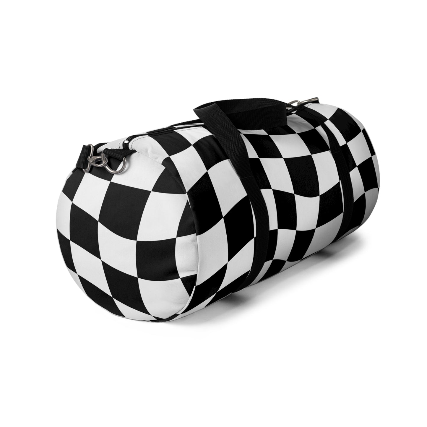 Checkered Wave Duffel Bag