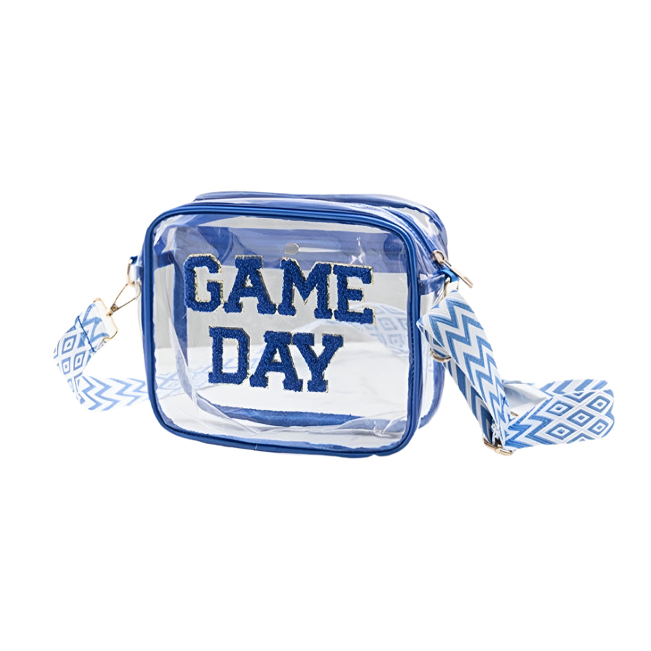 Zenana GAME DAY Transparent Crossbody Bag