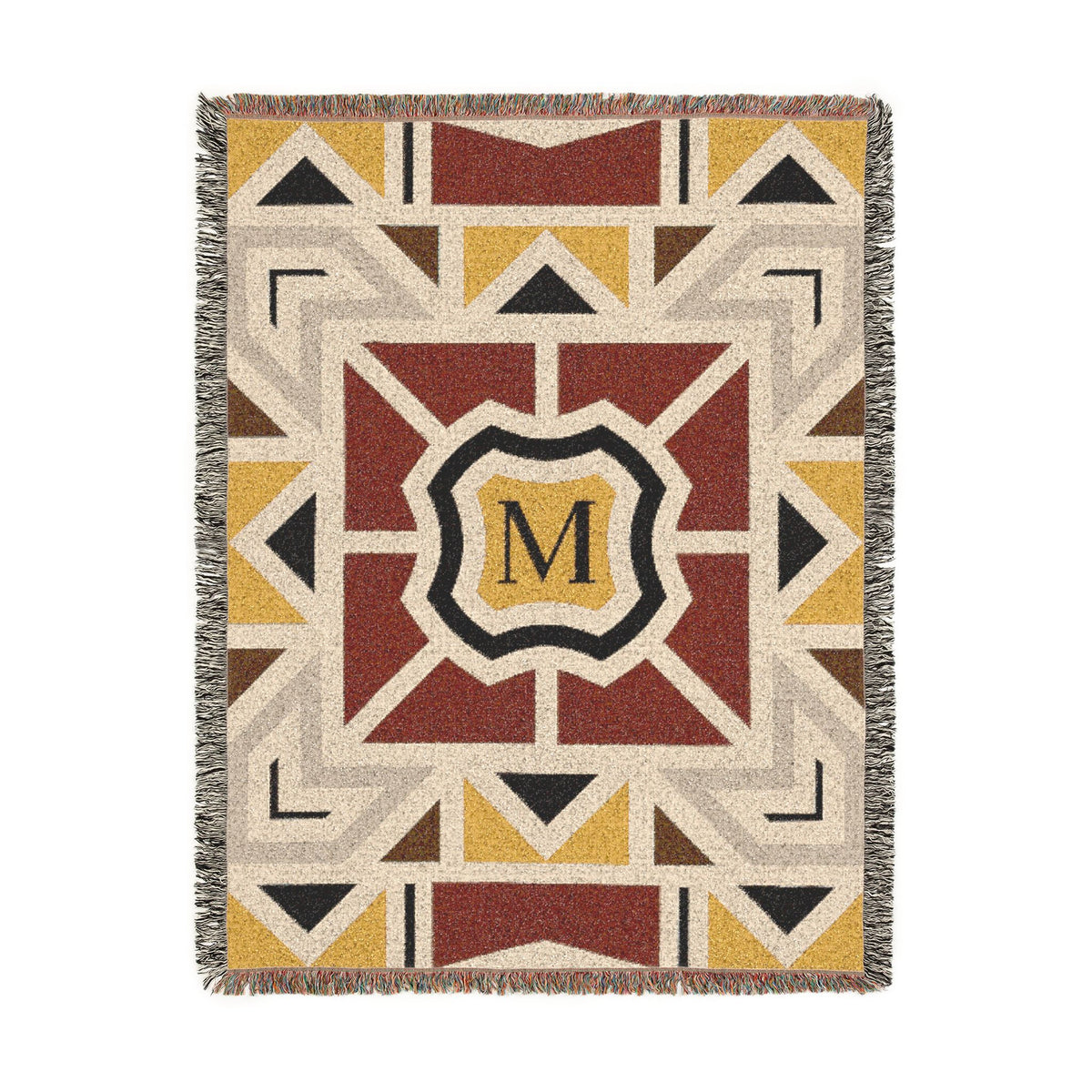 Woven Monogram Blanket