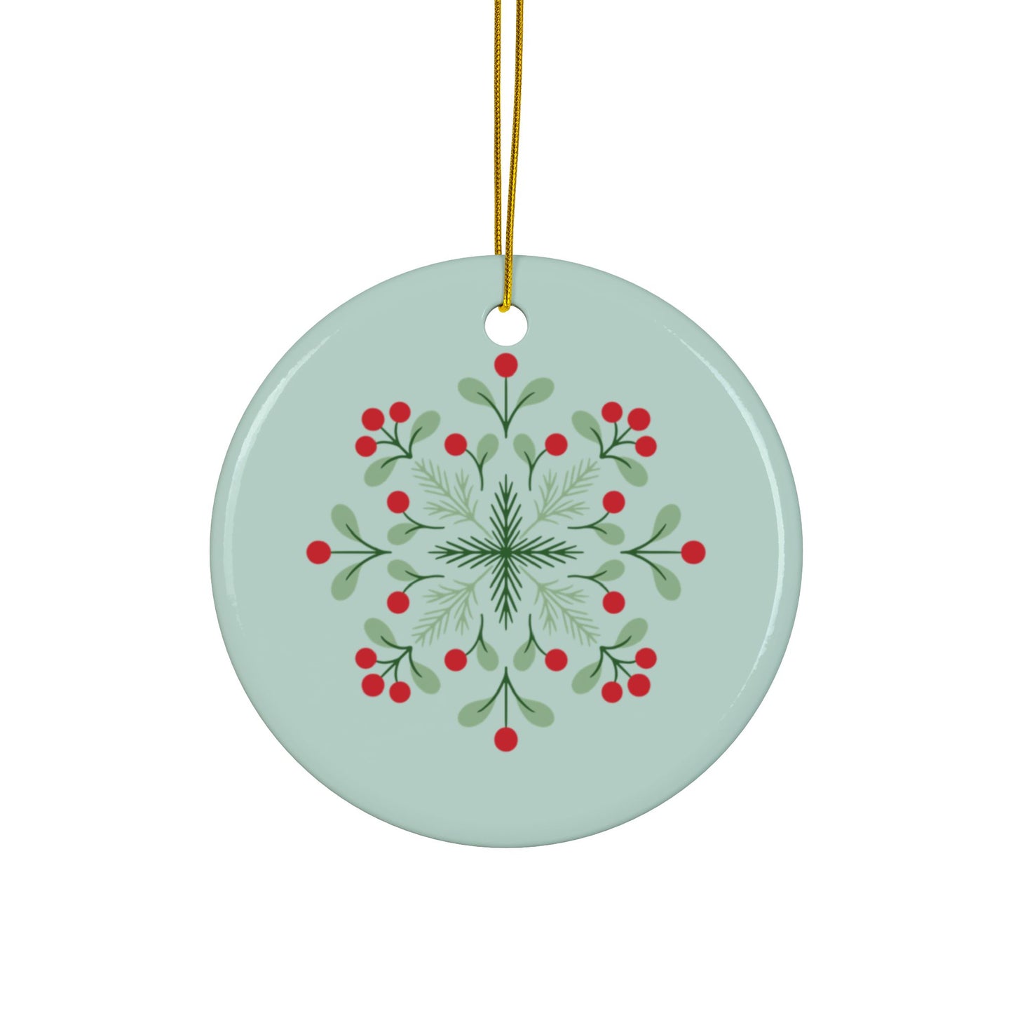 School Custodian Ceramic Ornament