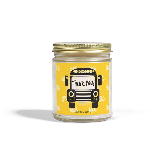 Thank You Bus Driver Candle, Mango Coconut, 9oz