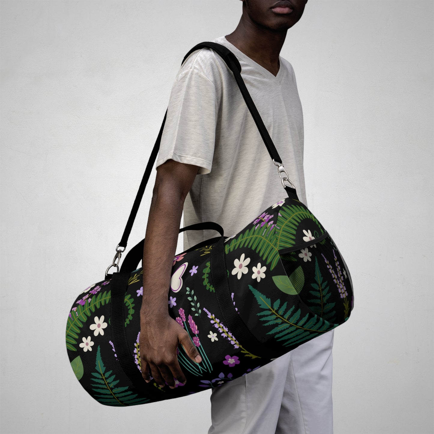 BotaniBloom Duffel Bags