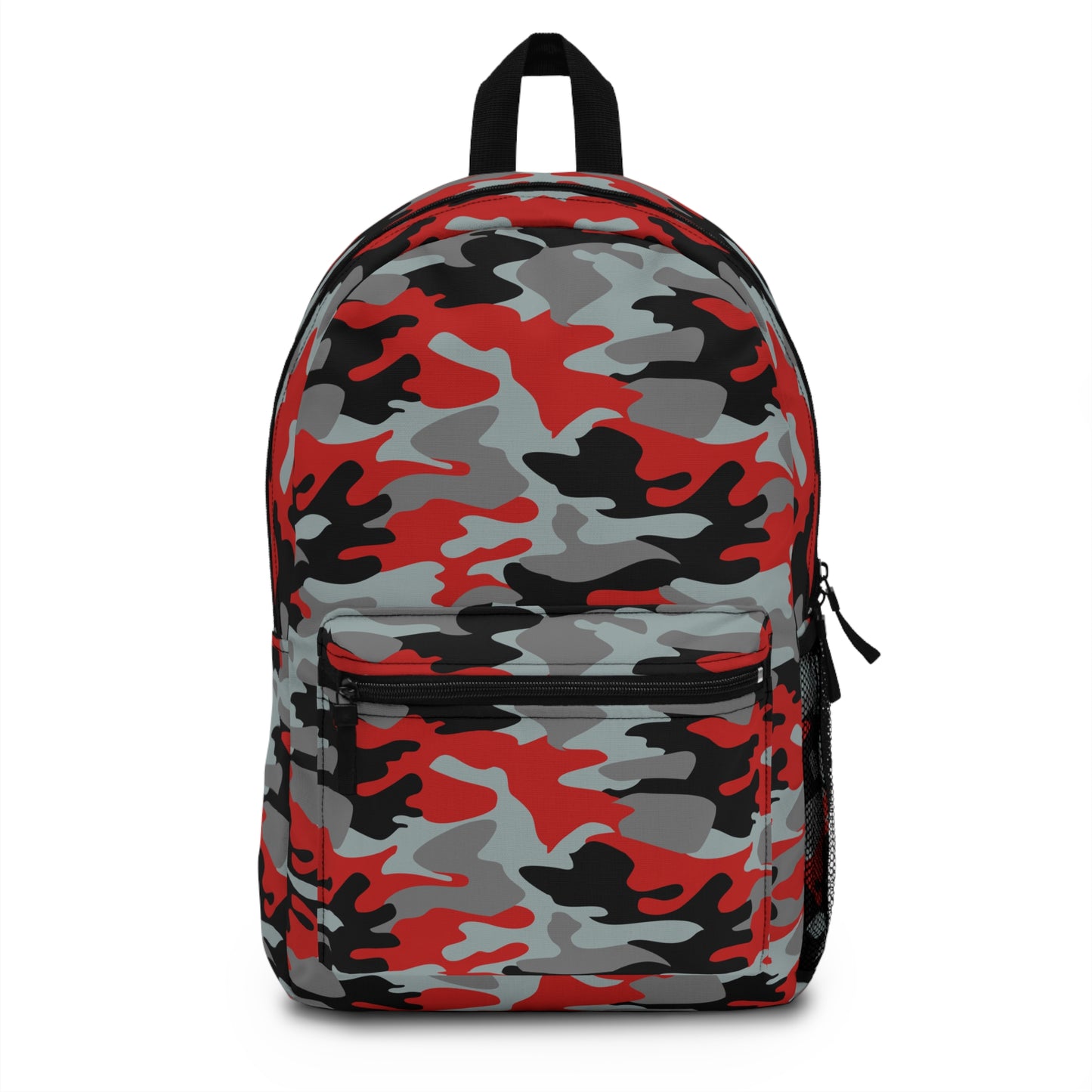 Red Camouflage Backpack