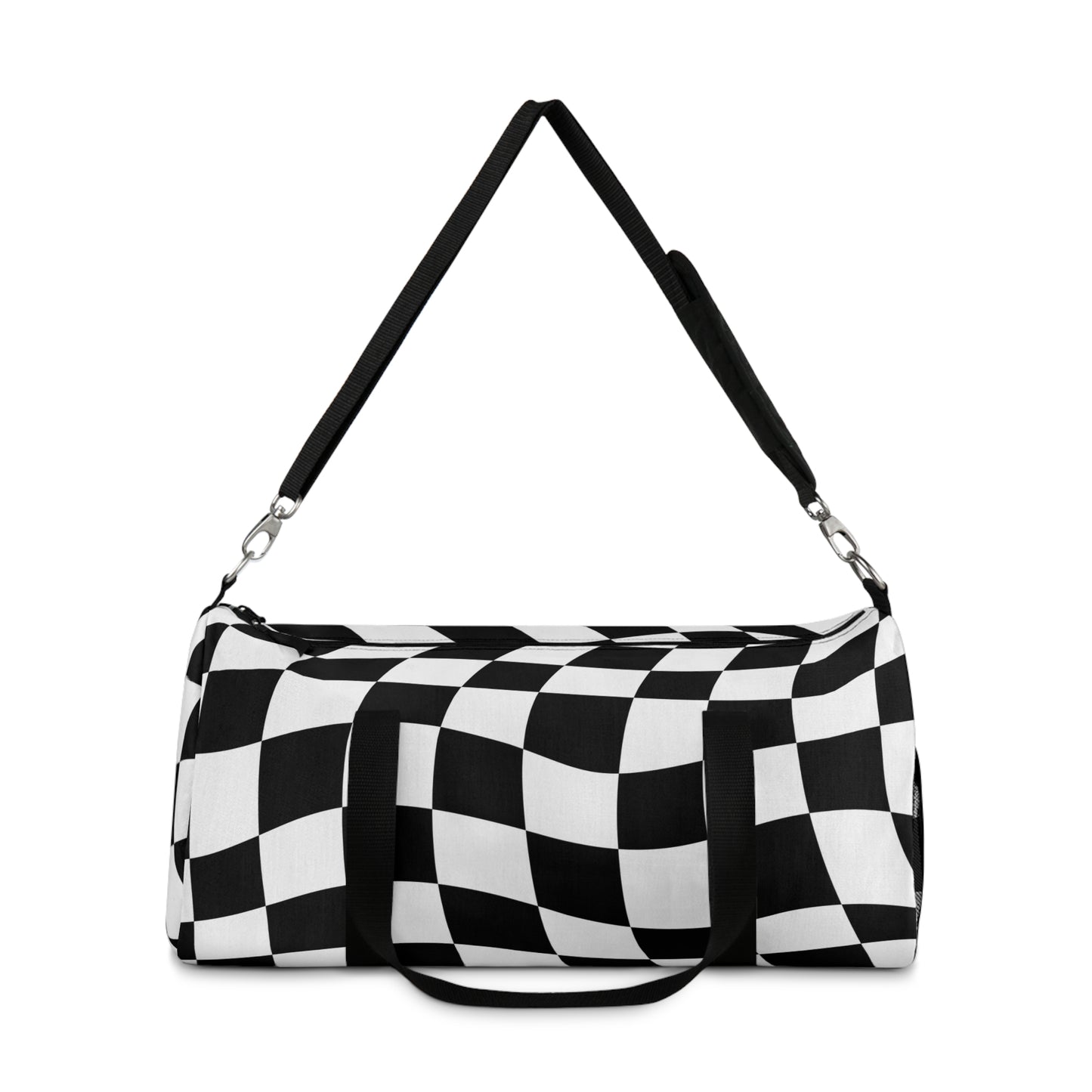 Checkered Wave Duffel Bag