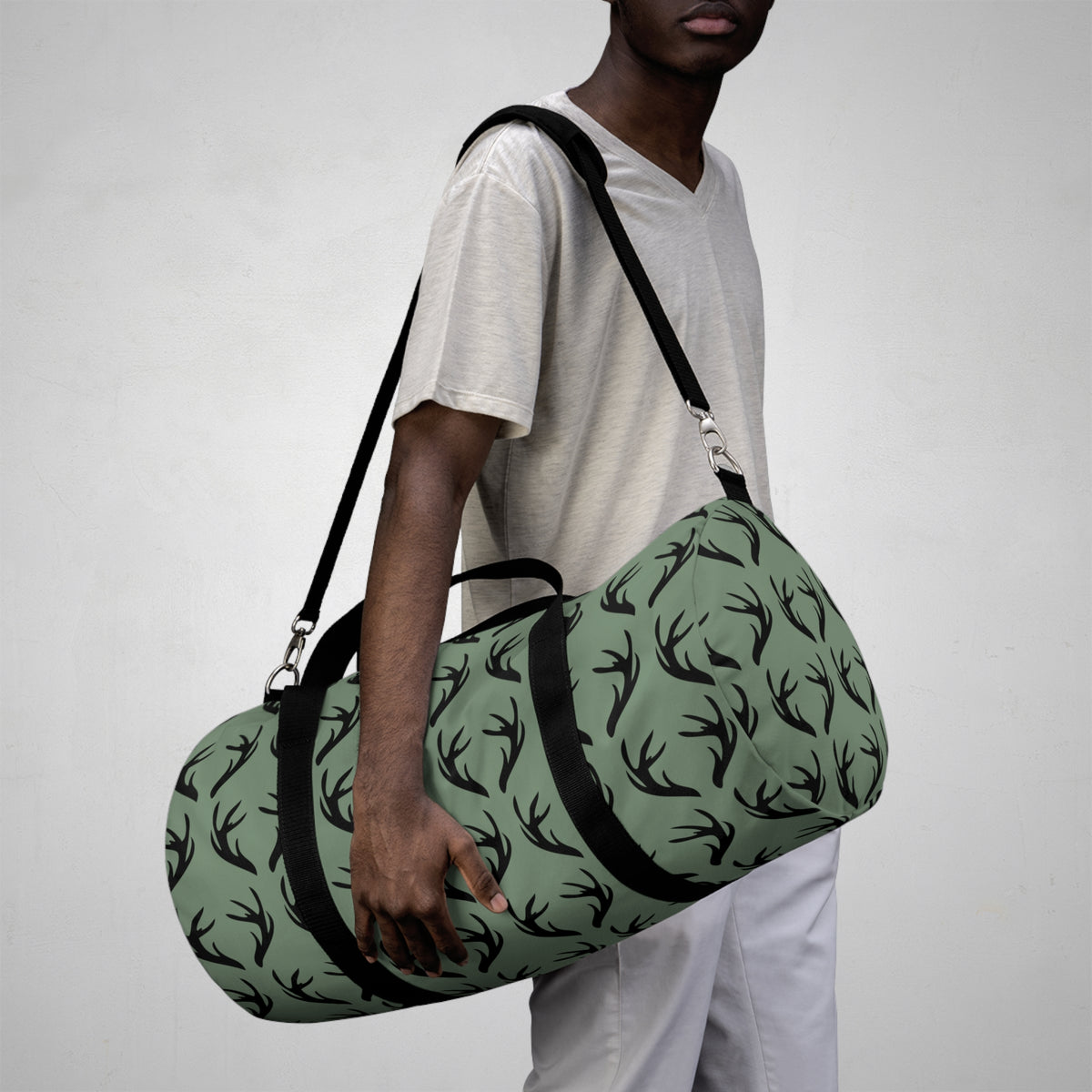 Antler-Inspired Duffel Bags