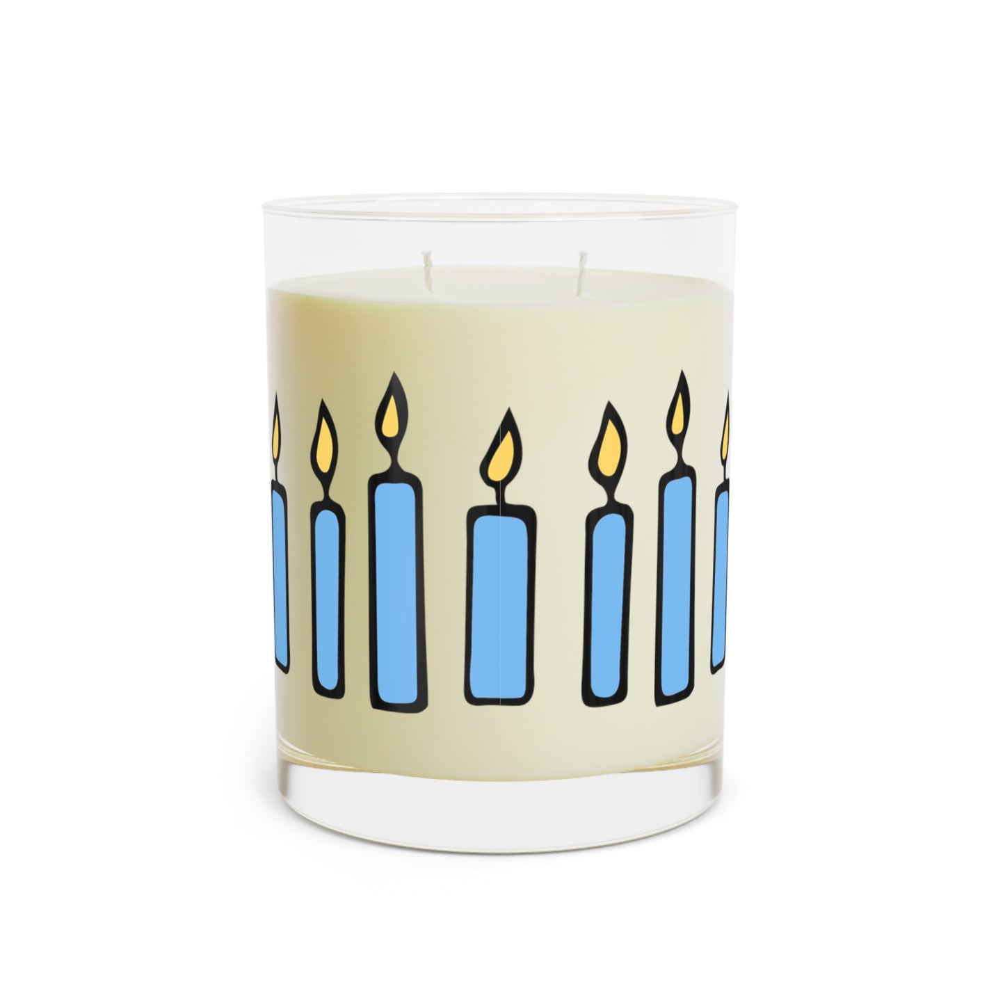 Blue Whimsical Candle, 11oz