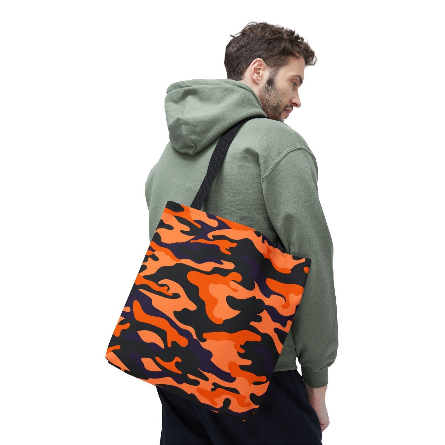 Halloween Camo Tote Bag 16x16