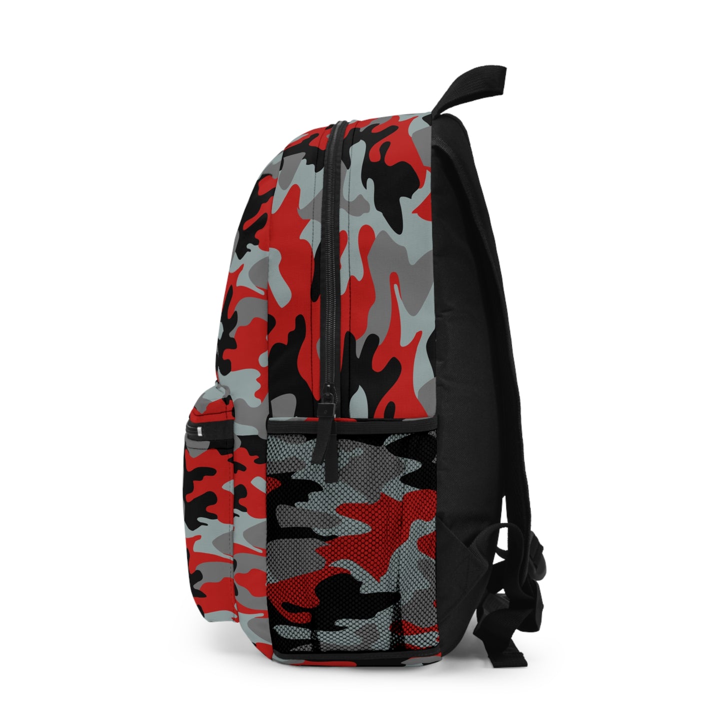 Red Camouflage Backpack