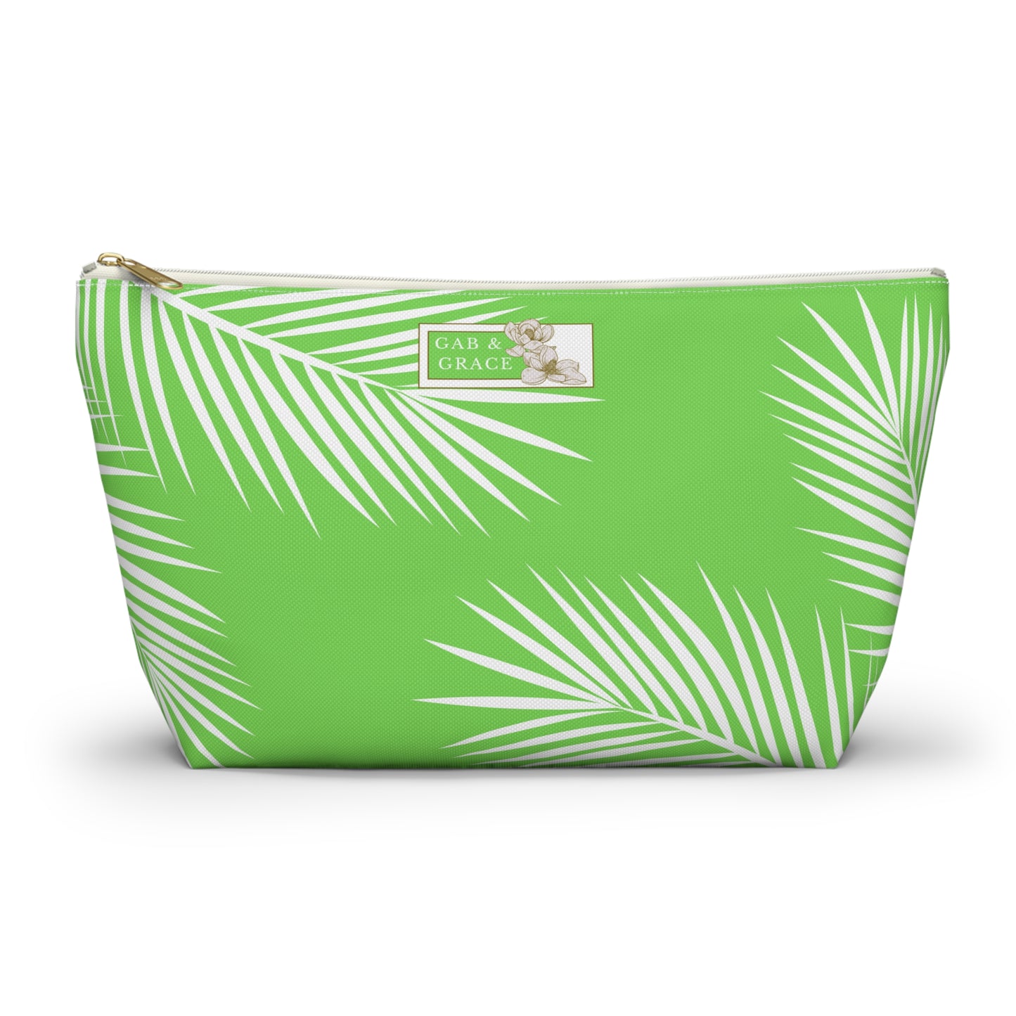 Tropical Palm Cosmetic Travel Bag Large