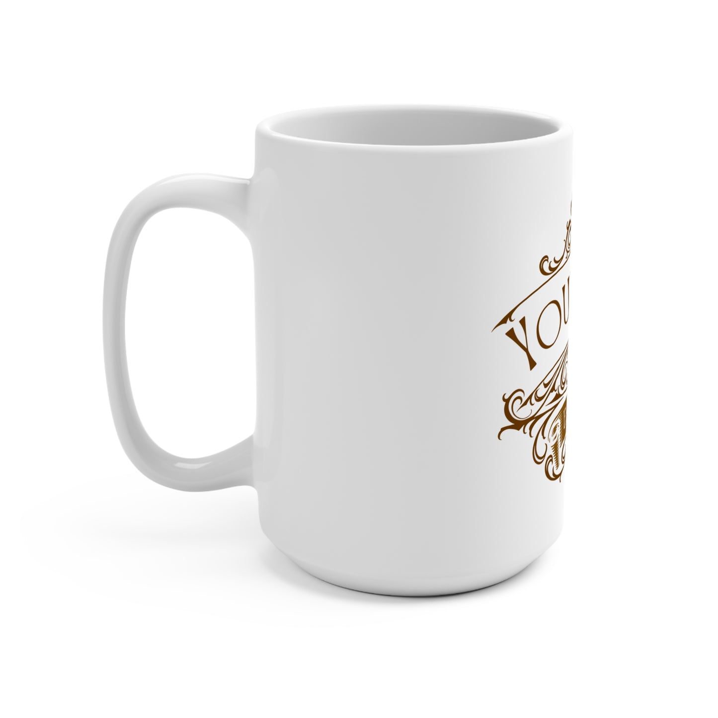 Custom Family Name Coffee Mug, 15oz