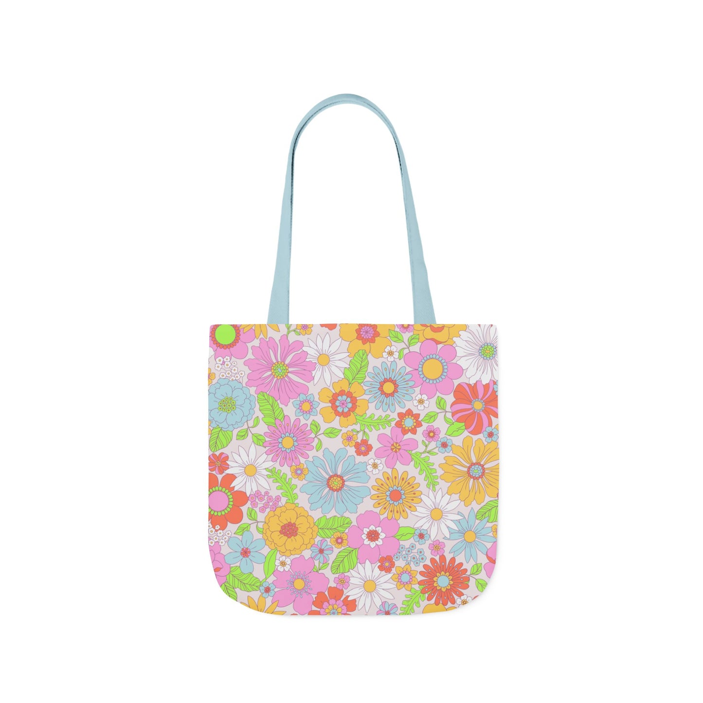 Floral Tote Bag, 16x16