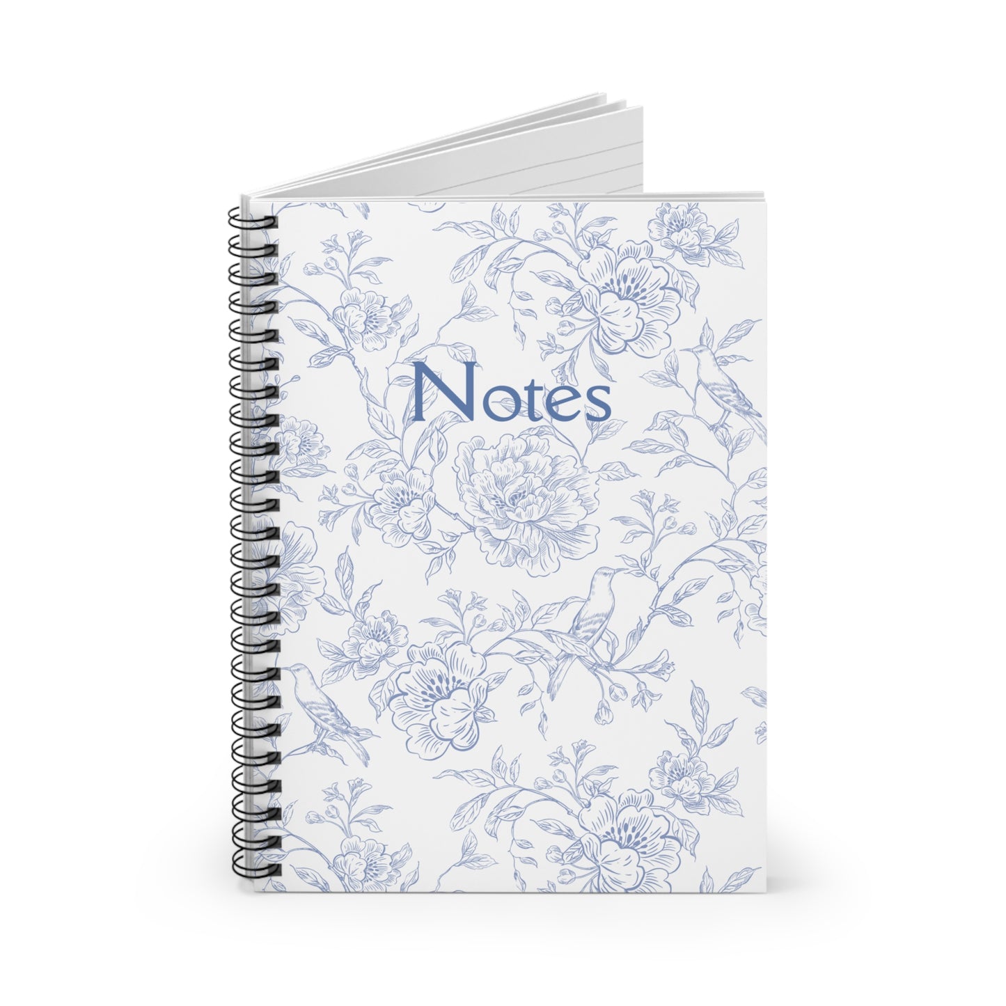 English Floral Spiral Notebooks