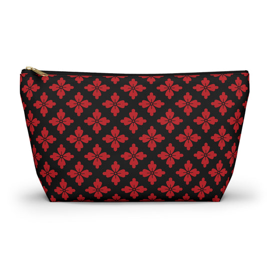 Floral Motif Cosmetic Bags