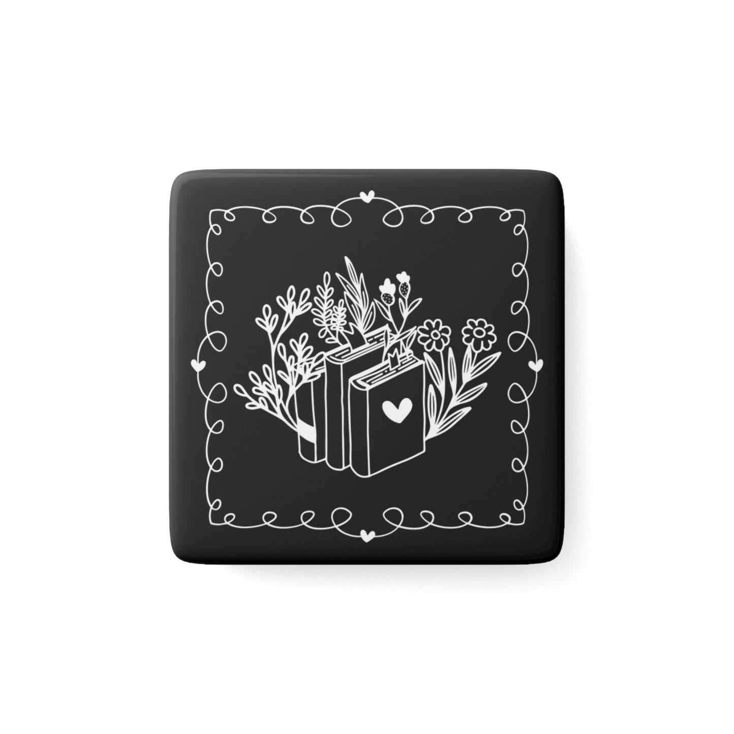 Wisdom & Bloom Porcelain Magnet