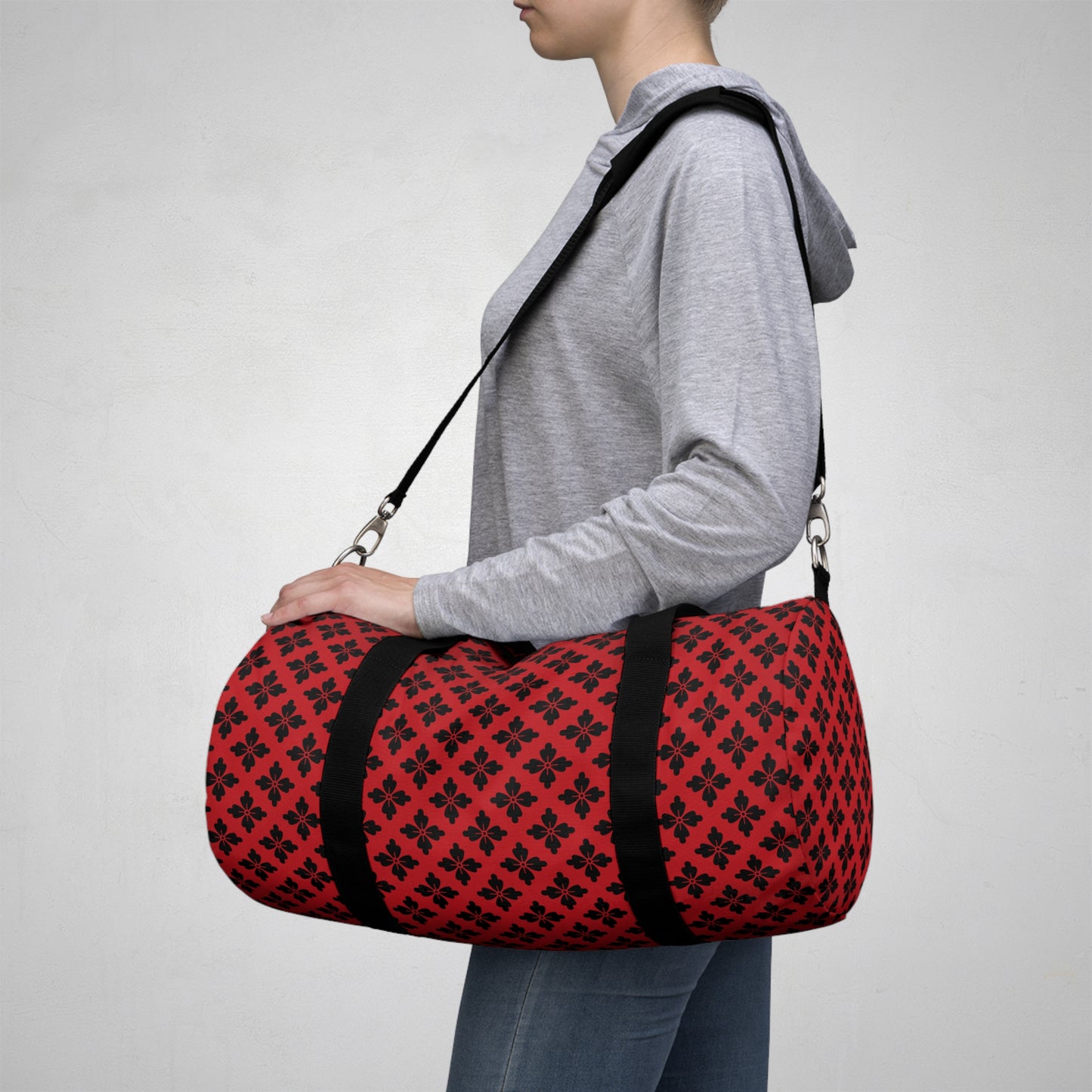 Copy of Floral Motif Duffel Bags